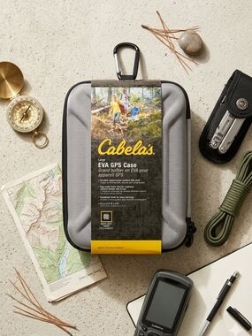 Cabela's Gray and Black Hard-shell Protective Case